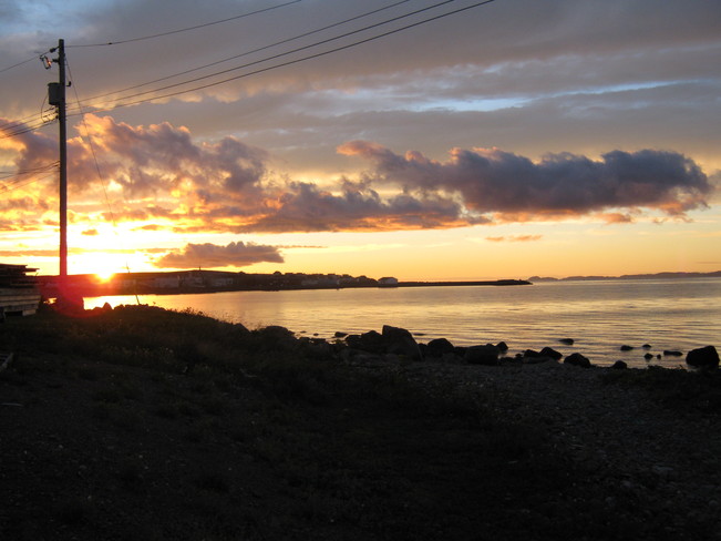 beatiful sunset Fortune, Newfoundland and Labrador Canada