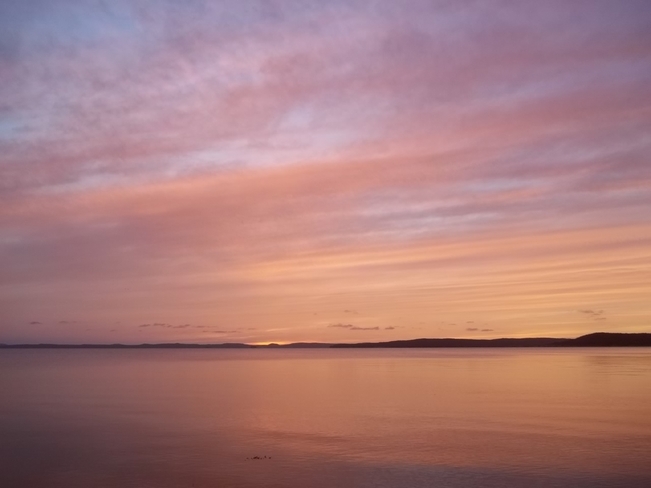 Evening Sky Birchy Bay, Newfoundland and Labrador Canada