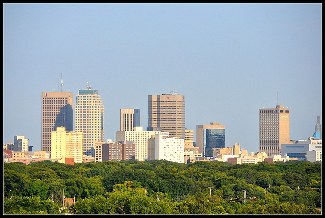CITYSCAPE Winnipeg, Manitoba Canada