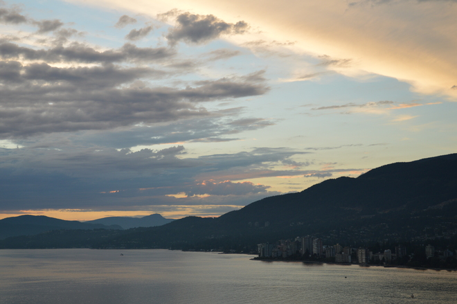 Sunset Sky Vancouver, British Columbia Canada