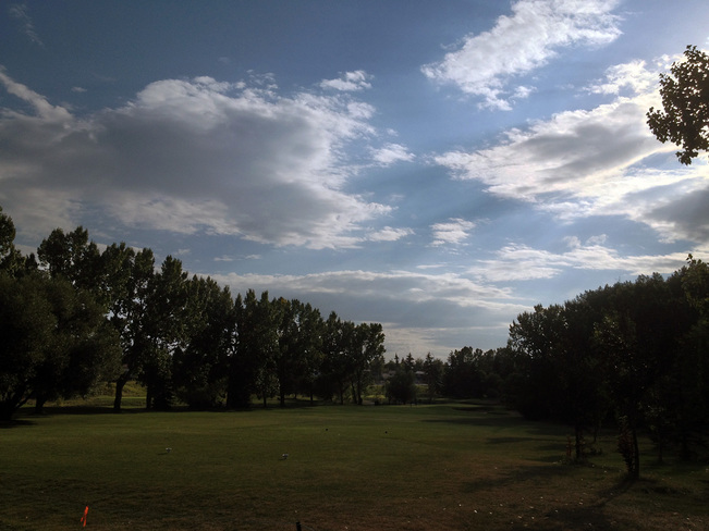 Beautiful day to Golf Calgary, Alberta Canada