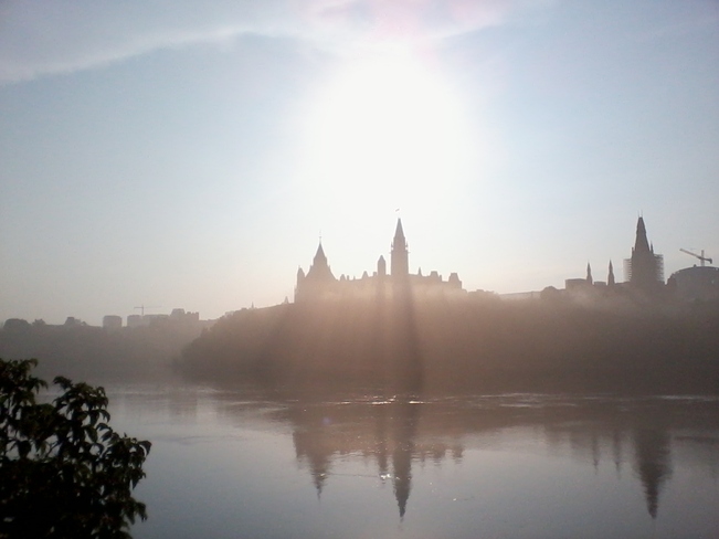 Early Morning Ottawa, Ontario Canada