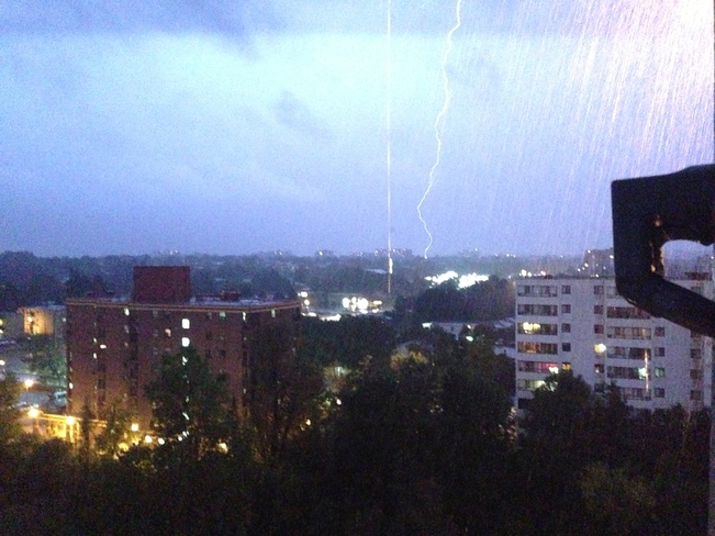 Awesome lightning show sept 11 London, Ontario Canada