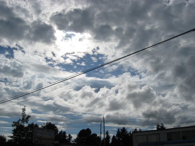 sun & clouds Surrey, British Columbia Canada