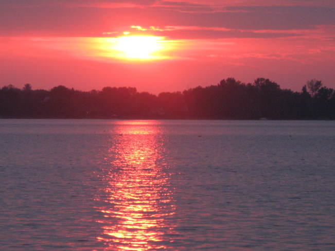Beautiful sunset Ottawa, Ontario Canada