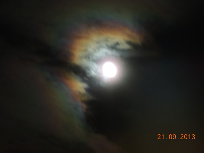 Rainbow Moon Hamilton, Ontario Canada