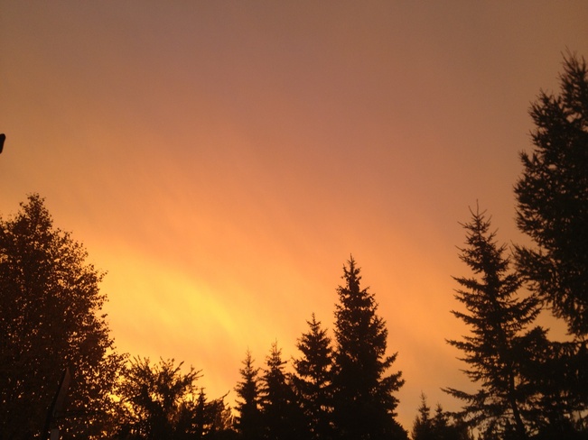 sunrise in Spruce Grove,AB Spruce Grove, Alberta Canada