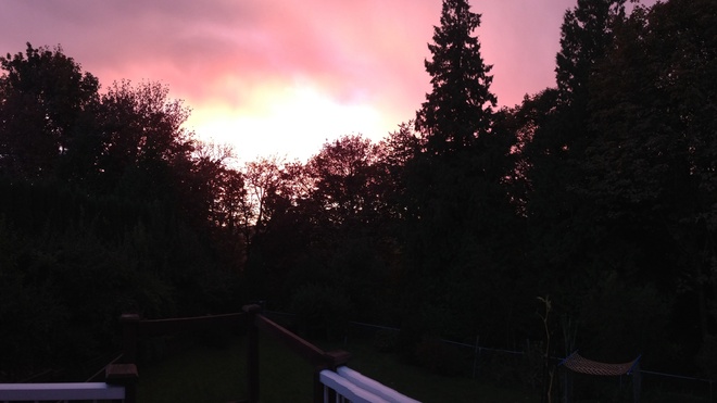 sunset Abbotsford, British Columbia Canada