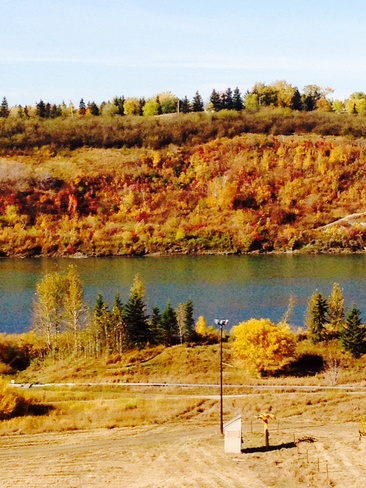 beautiful fall day North Edmonton, Alberta Canada