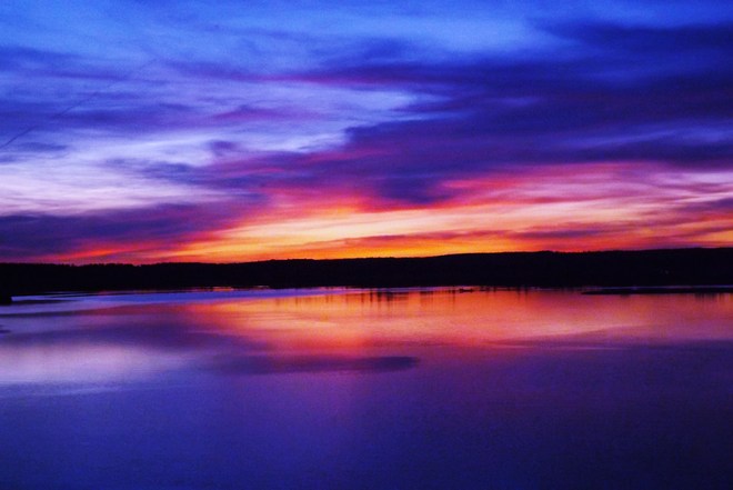 Darnley harbor sunrise Malpeque, Prince Edward Island Canada