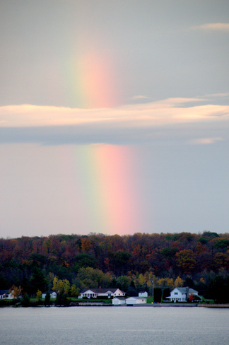 Rainbow, St. Lawrence River Brockville, Ontario Canada
