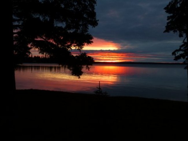 sunrise Turtle Lake South Bay, Saskatchewan Canada