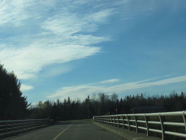 Turtle Creek Road... sun was out of sight Riverview, New Brunswick Canada
