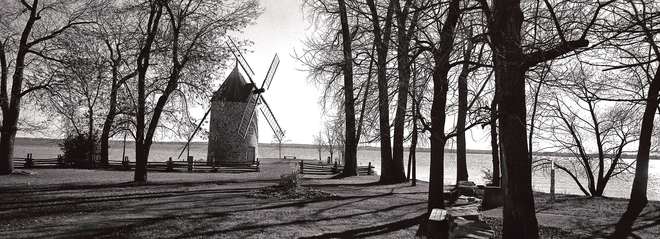 Moulin Ã  vent de Pointe-du-Moulin Notre-Dame-de-l'Île-Perrot, Quebec Canada