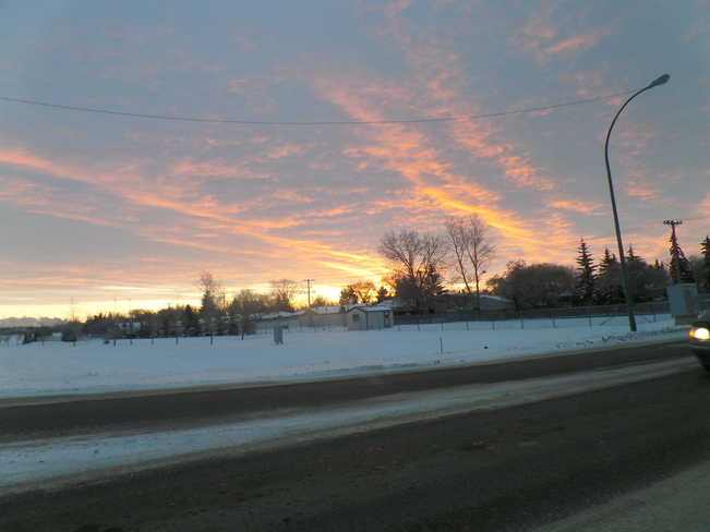 Sunset Saskatoon, Saskatchewan Canada