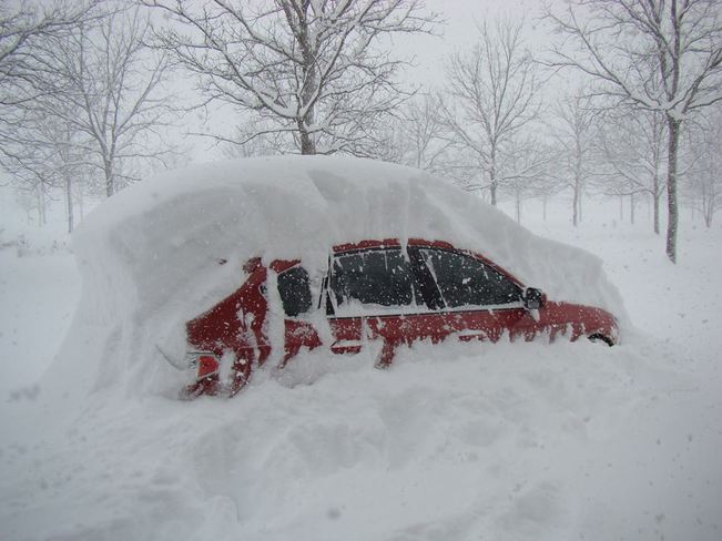 Should have put my car in the garage Lucan, Ontario Canada
