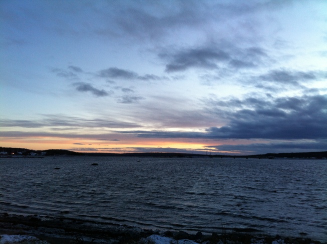 Not so angry sky. Gander, Newfoundland and Labrador Canada