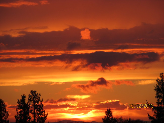 Sunset in Cloverdale Cloverdale, British Columbia Canada
