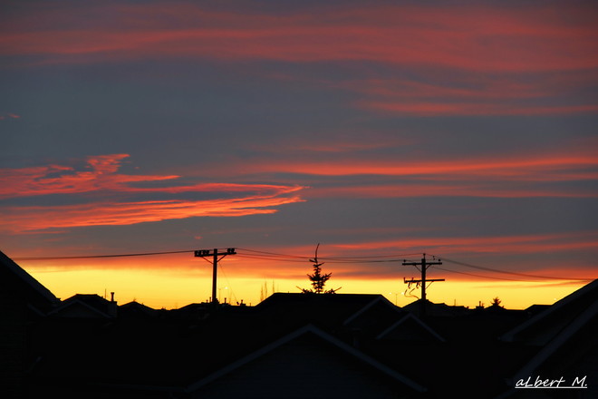 sunrise lovely colours makes me happy Calgary, Alberta Canada