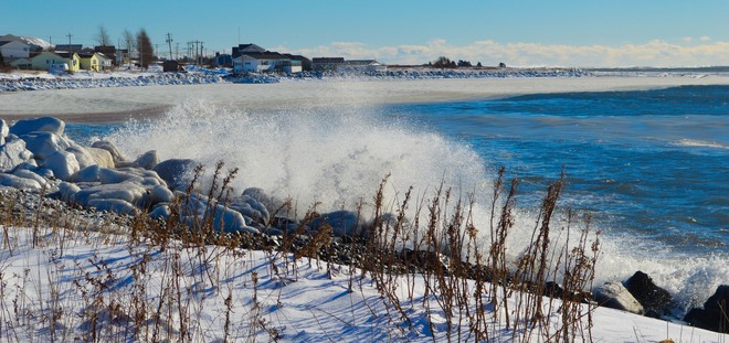 Post Blizzard in The Passage Eastern Passage, Nova Scotia Canada