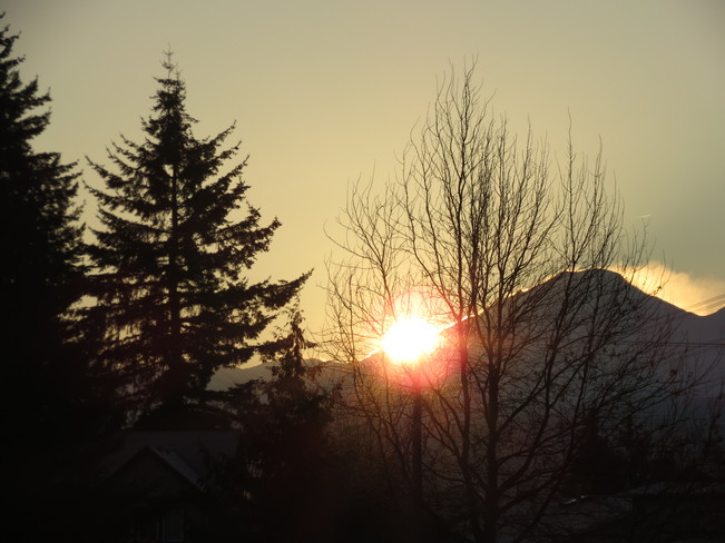 Glorious Sunrise in Abbotsford Abbotsford, British Columbia Canada
