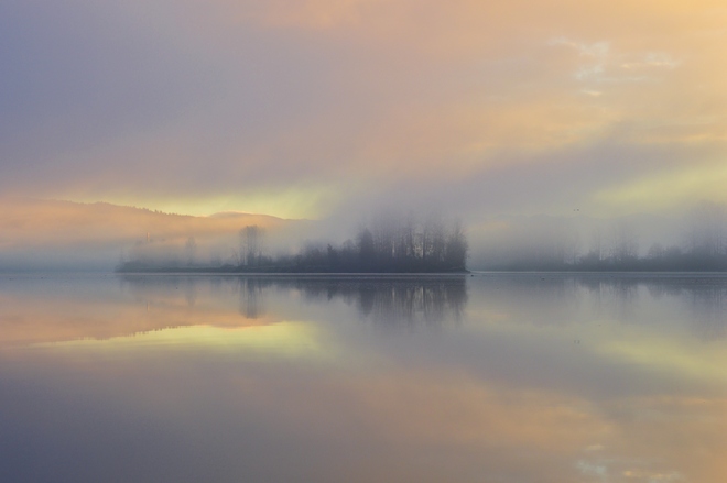 Pre sunrise Maple Ridge, British Columbia Canada