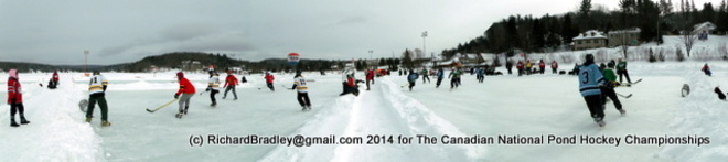 The Canadian National Pond Hockey Championships Haliburton, Ontario Canada