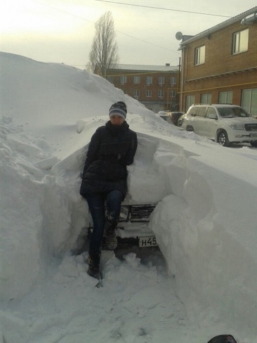 Biggest snow storm Rostov-na-donu, Rostovskaya Russia