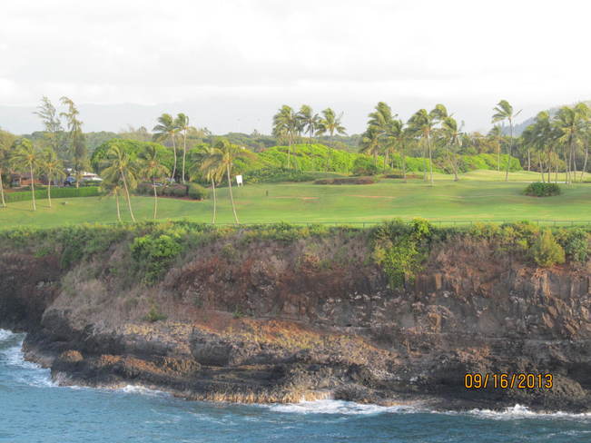 Golfing by the blue Pacific Lihue, Hawaii United States