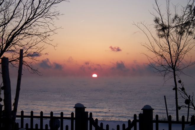 Early Morning Sunrise Oakville, Ontario Canada