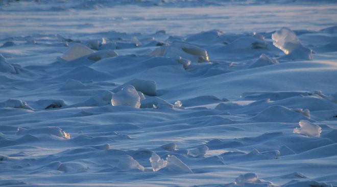 Lake Icecubes Aylmer, Ontario Canada