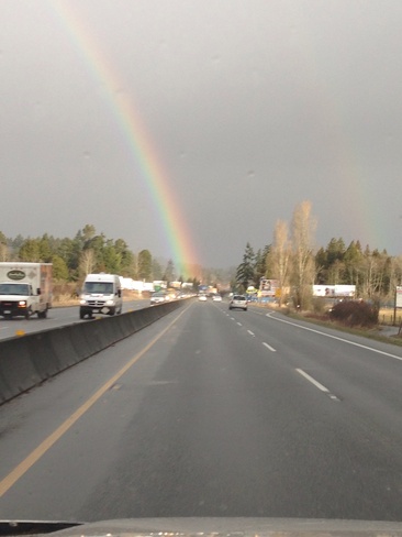 Rainbow doubles Saanich, British Columbia Canada