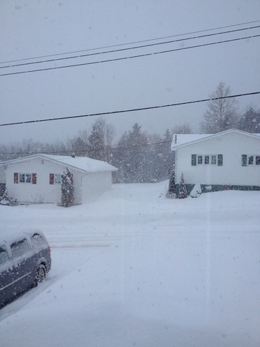 heavy snow in Lewisporte, NL Lewisporte, Newfoundland and Labrador Canada