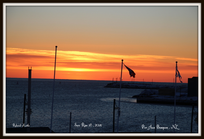 Sun Rise Channel-Port aux Basques, Newfoundland and Labrador Canada