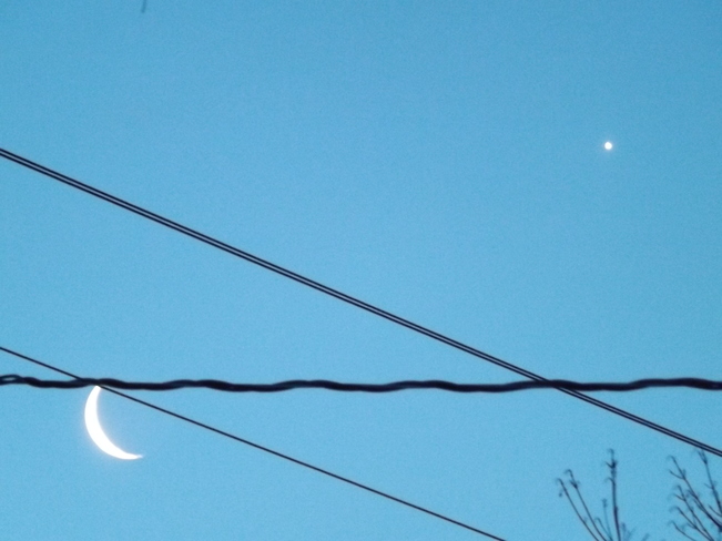 cresent moon and I don't know New Minas, Nova Scotia Canada