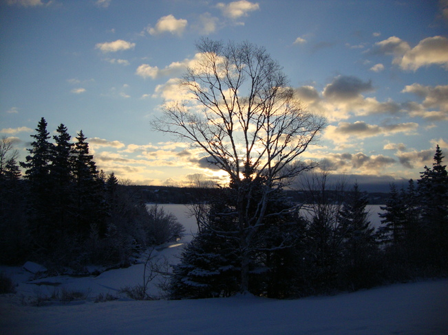 Winter Sunrise Dartmouth, Nova Scotia Canada