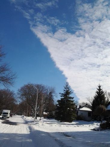 Cloudy Vs Clear Windsor, Ontario Canada