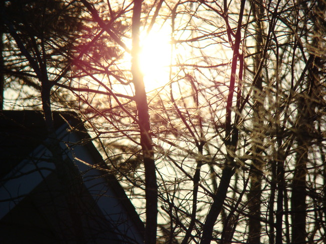Cold Morning Sun Lower Sackville, Nova Scotia Canada
