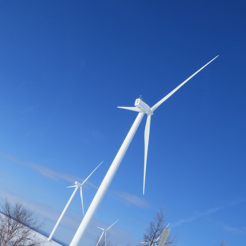 wind turbine Amherst, Nova Scotia Canada
