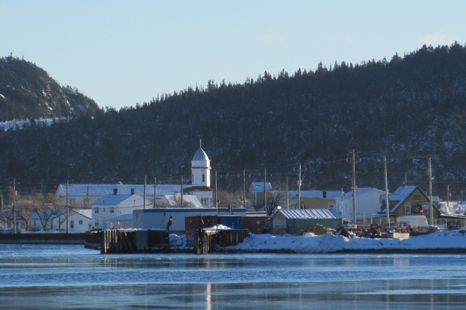 View from the harbour. Placentia, Newfoundland and Labrador Canada