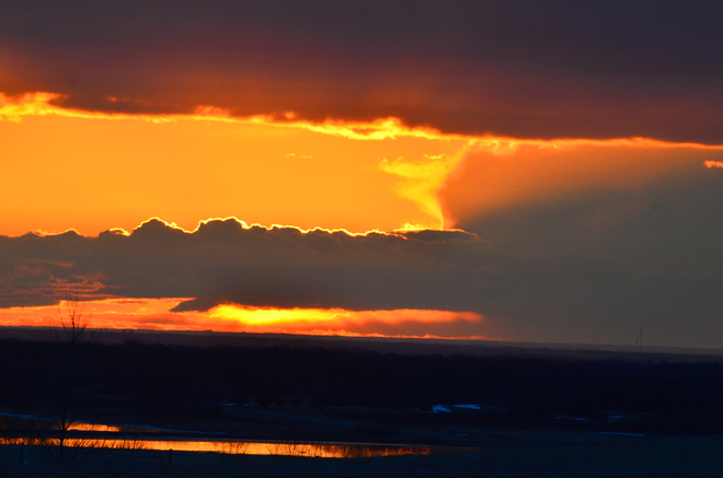 sunset Saskatoon, Saskatchewan Canada