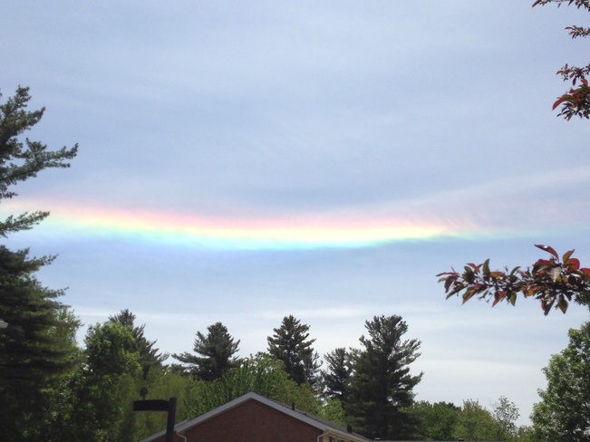 Strange Rainbow Oromocto, New Brunswick Canada