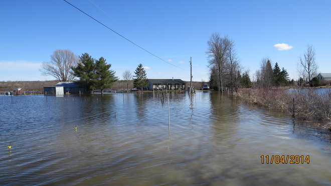 Flooding 2014 Tweed, Ontario Canada