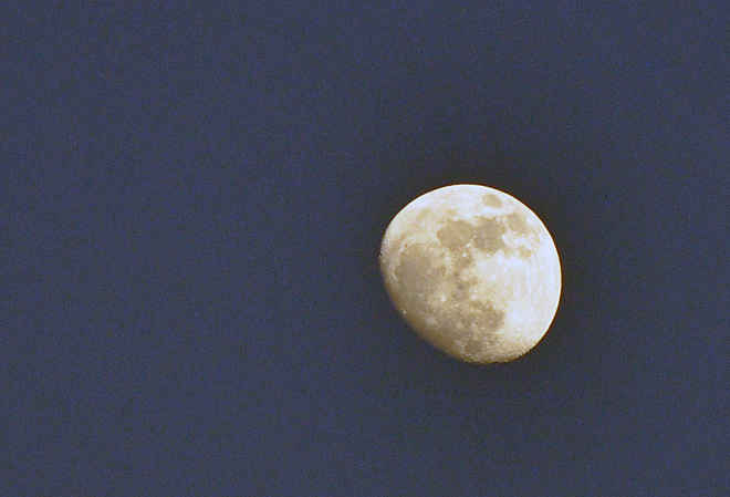 Waxing Moon London, Ontario Canada