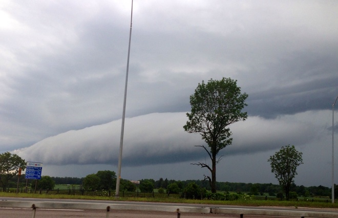 Roll cloud Barrie, Ontario Canada