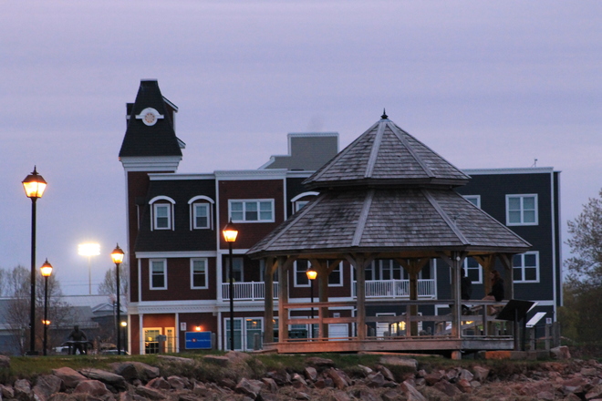 Wolfville Waterfront Evening Wolfville, Nova Scotia Canada