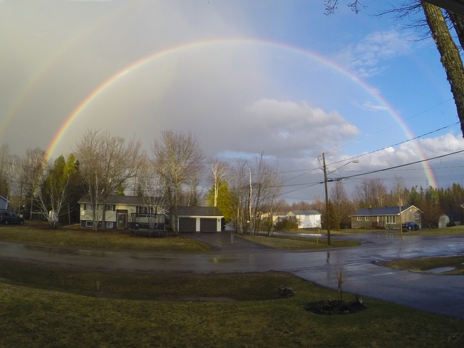 Double rainbow 3 Kenneth St. Beaverdam, NB E3B, Canada