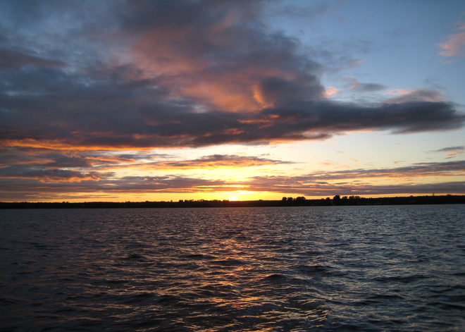 Hwy Bay Sunset Napanee Ontario