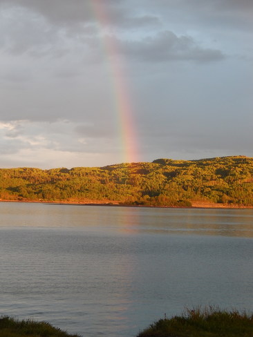 Beginning of the Rainbow Ghost Lake, AB