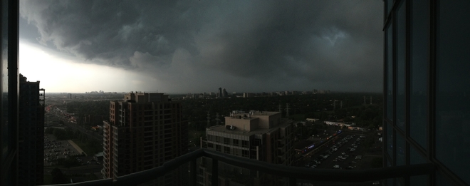 Storm Picture - June 17, 14 Etobicoke, Toronto, ON